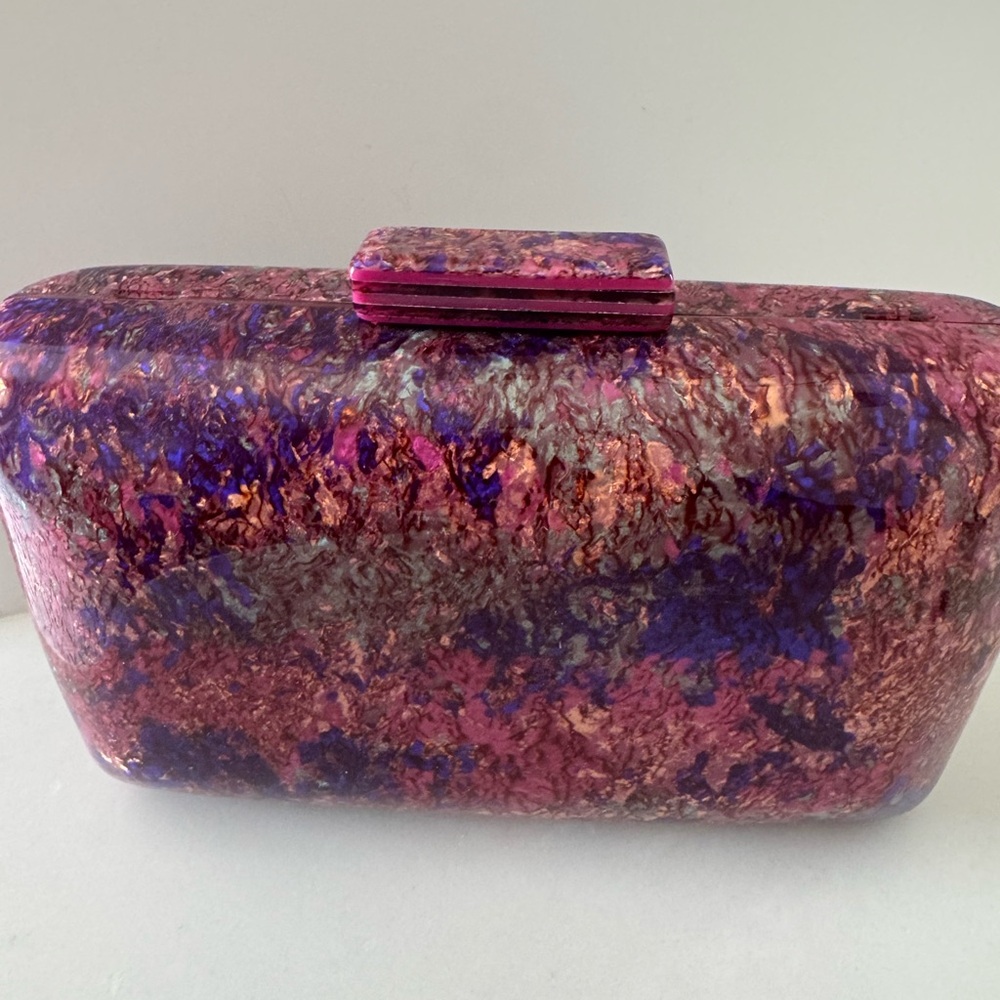 Elegant Multicolor Clutch Bag